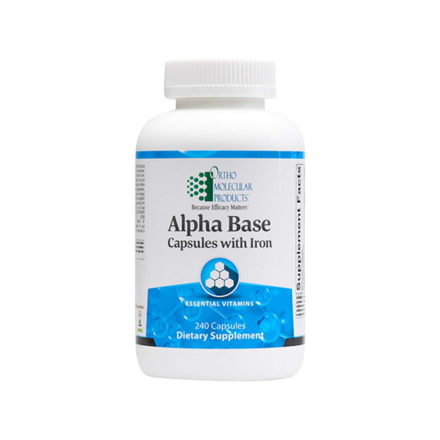 Alpha Base Capsules with Iron