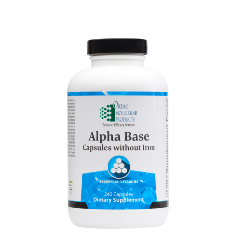 Alpha Base Capsules without Iron