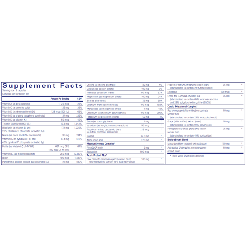 Men's Nutrients - Pure Encapsulations