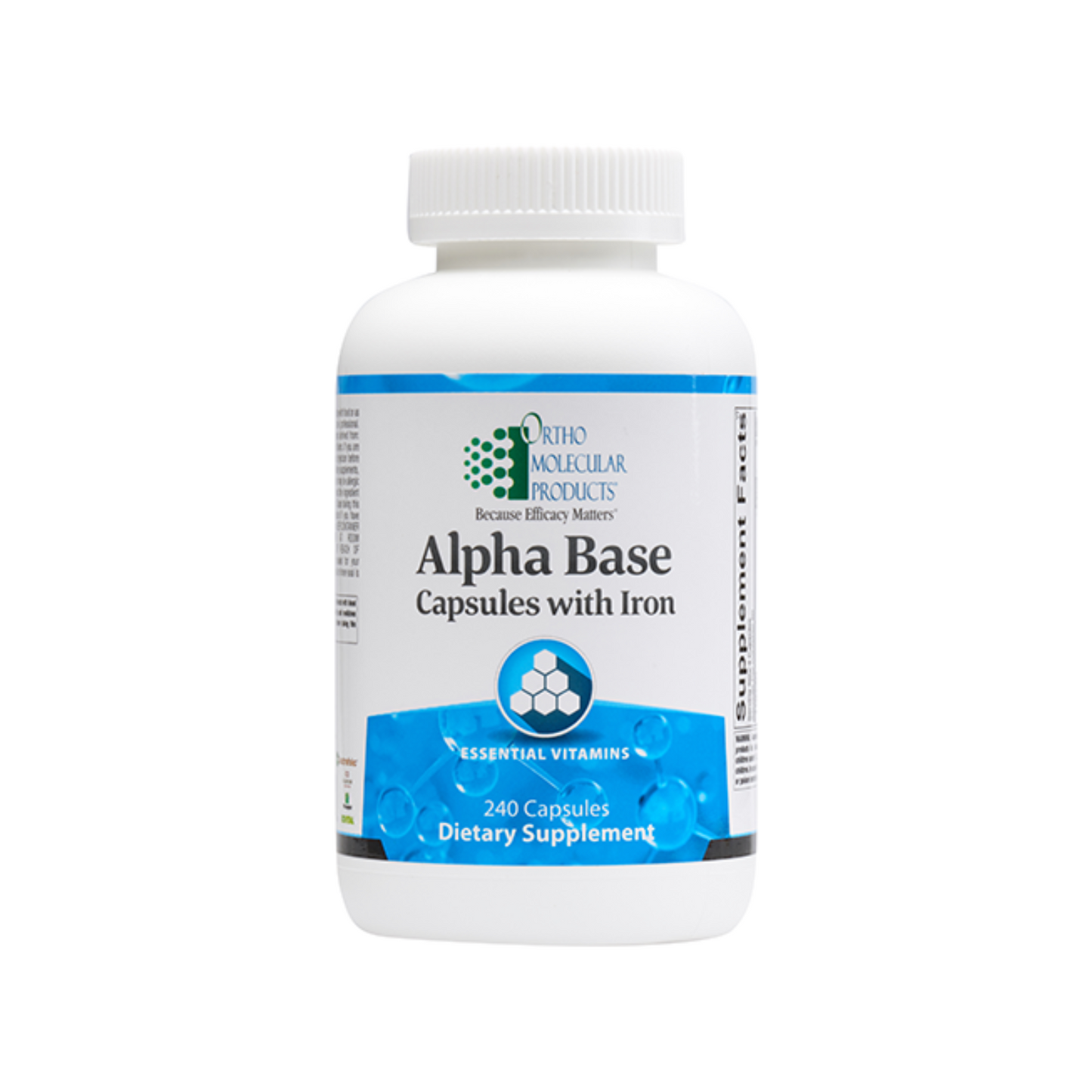 Alpha Base Capsules with Iron (240 capsules)