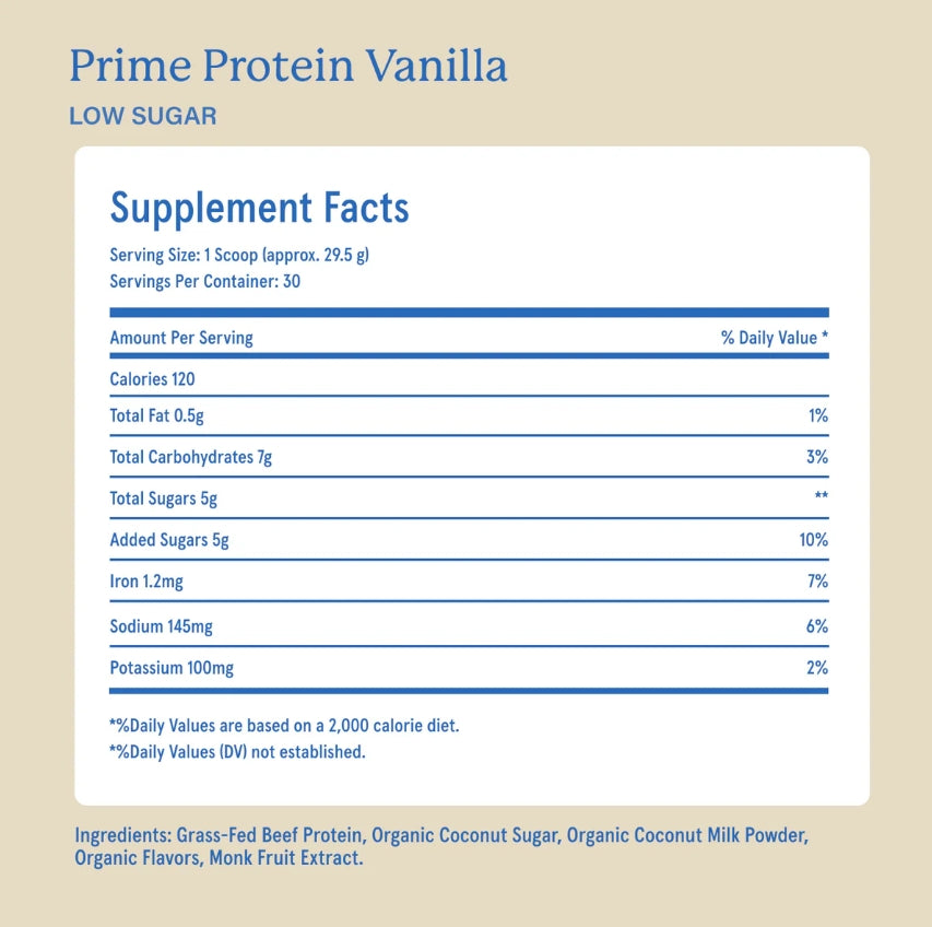 Prime Protein - Vanilla