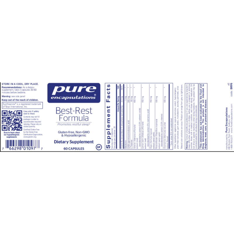 Best-Rest Formula - Pure Encapsulations