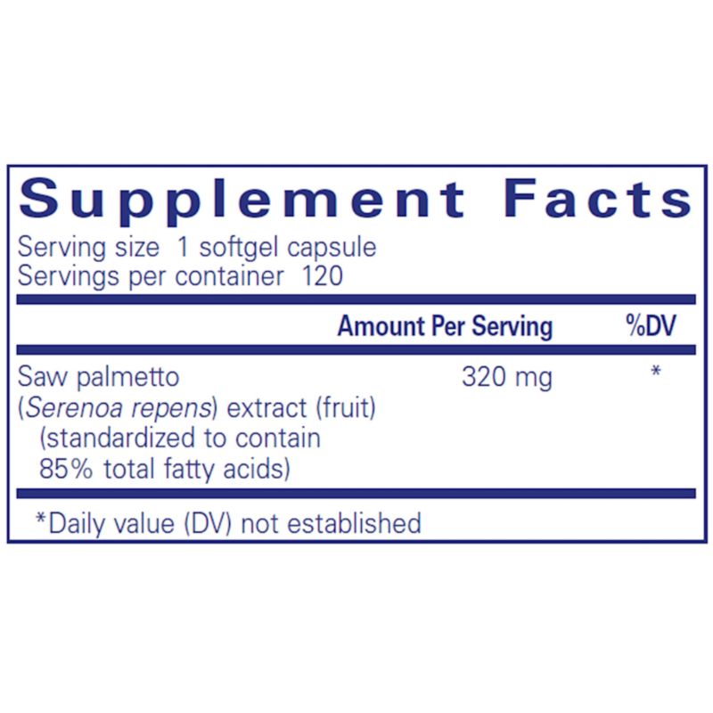 Saw Palmetto 320 - Pure Encapsulations