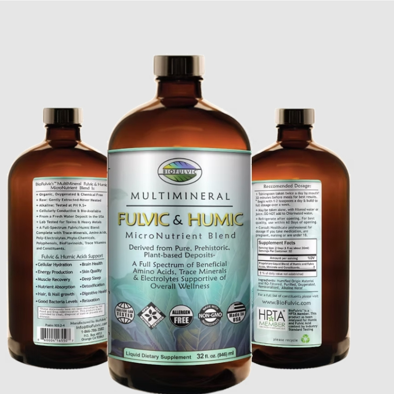 MultiMineral Fulvic & Humic MicroNutrient Blend - BioFulvic