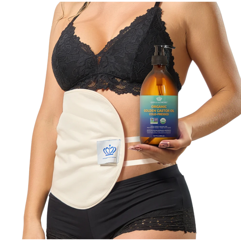 Queen of Thrones Castor Oil & Wrap Combo