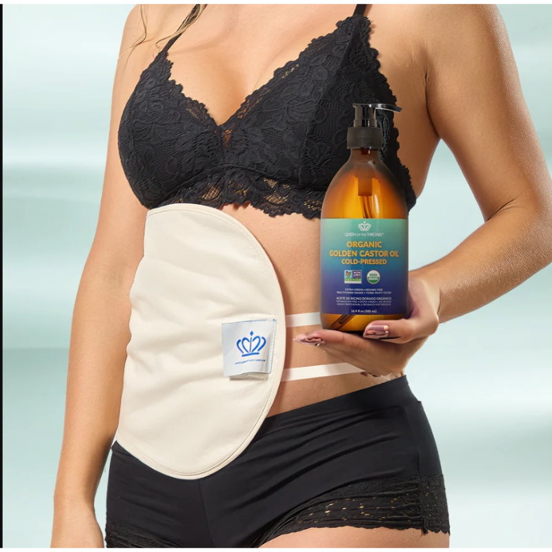 Queen of Thrones Castor Oil & Wrap Combo